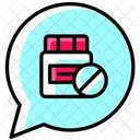 Health App Chat Pills  Icon