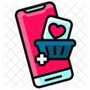 Health App Shopping  Icon