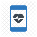 Mobile Health Life Icon