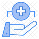 Health Care Medical Help Hand Icon