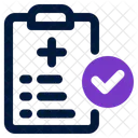 Health Care Document Check Icon