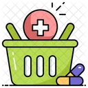 Health Shop Cart Icon