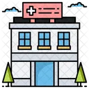 Health Center Hospital Clinic 아이콘