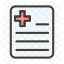 Health Certificate Health Insurance Medical Certificate Icon