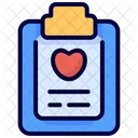 Checkup Medical Raport Icon