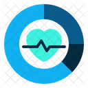 Health data analytics  Icon