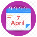 Planner Date Calendar Icon