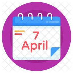 Health Day Date  Icon