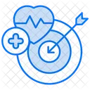 Health Goals Target Health Goals Fitness Icon
