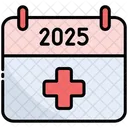 Health Calendar Time Icon