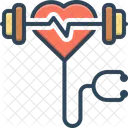 Health Fitness Well Being Icon