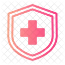 Health Insurance Shield Medical Icon