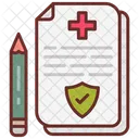 Health Insurance Medical Insurance Papers Icon