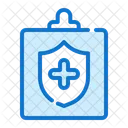 Insurance Computer Security Icon