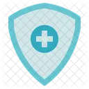 Medical Service Health Insurance Shield Icon