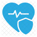 Health Insurance Protection Heart Icon