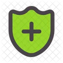 Health Insurance Shield Protection Icon