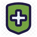 Health Insurance Shield Protection Icon