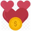 Health Investment Health Hearts Icon