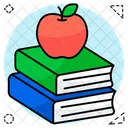 Health Knowledge Book Apple Icon