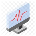 Health Cardio Monitoring Icon