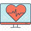 Ehealth Healthcare Heartbeat Icon