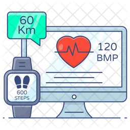 Health Monitoring  Icon