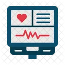 Health Monitoring Dashboard Monitor Icône