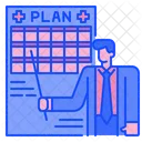Health Plan Plan Patient Icône