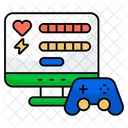 Health Points Hp Game Health Icon