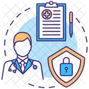 Health Privacy Icon