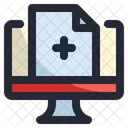 Health Report Medical Report Files And Folders Icon