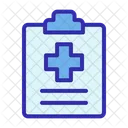 Health Report Medical Checkup Report Icon