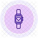 Health Tracker Color Circle Icon Icon