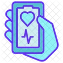 Health Tracking Heart Monitoring Icon