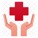 Healthcare Insurance Hand Icon