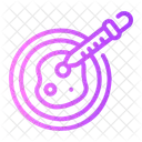 Healthcare And Medical Petri Dish Experiment Icon