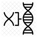 Healthcare And Medical Genetical Dna Strand Icon
