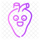 Healthcare And Medical Heart Rate Smileys Icon