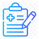 Healthcare And Medical Medical Record Patient Therapy Icon
