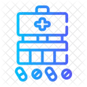 Healthcare And Medical Pharmacist Capsules Icon