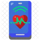 Smartphone Smart Healthcare Icon