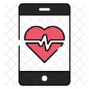 Mobile Healthcare Mobile Cardiology Medical App Icon