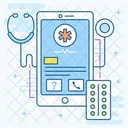 Online Healthcare Medical App Healthcare App Icon