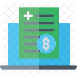 Healthcare Invoice  Icon