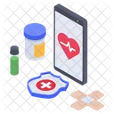 Healthcare Mobile App  Icon