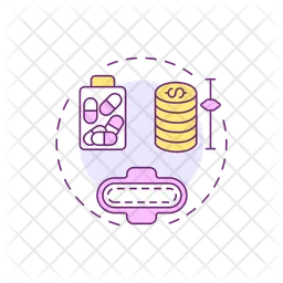 Healthcare pink tax  Icon