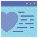Healthcare Website  Icon