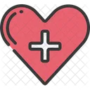 Healthy Heart Health Care Icon