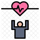 Healthy Heart Strong Icon